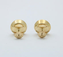 Load image into Gallery viewer, Vintage Citrine Diamonds 18K Yellow Gold Earrings