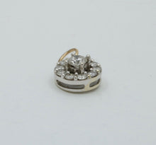 Load image into Gallery viewer, Vintage Art Deco Inspired Diamond 14K White Gold Pendant