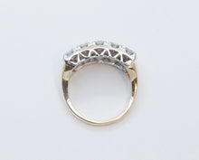 Load image into Gallery viewer, Vintage 14K Two-Tone Gold Diamond Stacking Band | Approx. 2.00 ctw