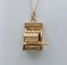 Load image into Gallery viewer, Vintage 14K Yellow Gold Slot Machine Charm