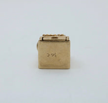 Load image into Gallery viewer, Vintage 14K Yellow Gold Casher Charm