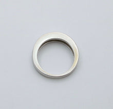 Load image into Gallery viewer, Vintage Baguette Table Cut Diamonds 14K White Gold Band Ring