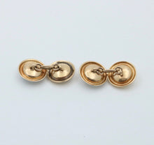 Load image into Gallery viewer, Vintage 18K White & Yellow Gold Moonstone Cufflinks