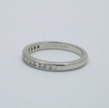 Load image into Gallery viewer, Tiffany & Co Platinum Half Eternity Diamond Band