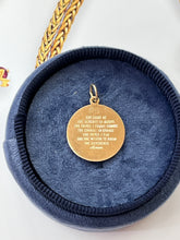 Load image into Gallery viewer, Vintage 14K Yellow Gold  Praying Hand Charm Pendant