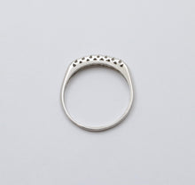 Load image into Gallery viewer, Art Deco Platinum 7 stones Diamonds Band
