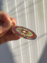Load image into Gallery viewer, Vermeil Murano Glass Millefiori Disk Pendant