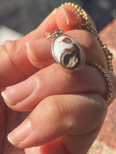 Load image into Gallery viewer, Vintage 14K Rose Gold Gobi Agate Charm