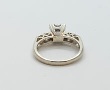 Load image into Gallery viewer, Art Deco Ladies .8 Carat Diamond 14K White Gold Engagement Ring