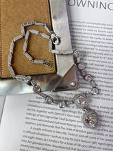 Load image into Gallery viewer, Judith Ripka Sterling Silver Heart Lavaliere Necklace