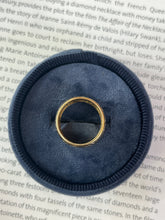 Load image into Gallery viewer, Vintage White & Yellow Gold Filigree Wide Band
