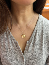 Load image into Gallery viewer, Vintage 14K Yellow Gold  Praying Hand Charm Pendant