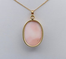 Load image into Gallery viewer, Vintage Mary Cameo Pendant Necklace