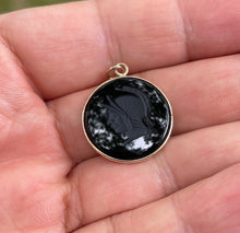 Load image into Gallery viewer, Art Deco 14K Yellow Gold Roman Soldier Medallion Charm