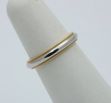 Load image into Gallery viewer, VintageTiffany & Co 18K Yellow Gold & Platinum Band