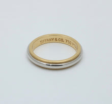 Load image into Gallery viewer, VintageTiffany & Co 18K Yellow Gold & Platinum Band