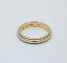 Load image into Gallery viewer, VintageTiffany & Co 18K Yellow Gold & Platinum Band