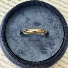 Load image into Gallery viewer, VintageTiffany & Co 18K Yellow Gold & Platinum Band