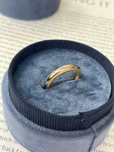 Load image into Gallery viewer, VintageTiffany & Co 18K Yellow Gold & Platinum Band