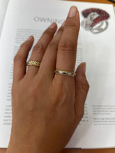 Load image into Gallery viewer, VintageTiffany & Co 18K Yellow Gold & Platinum Band