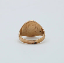 Load image into Gallery viewer, Antique Victorian 14K Yellow Gold Shield Signet Ring