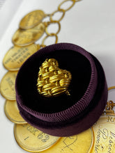 Load image into Gallery viewer, Tiffany & Co 18K Yellow Gold Woven Heart Brooch