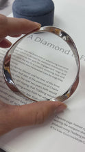 Load and play video in Gallery viewer, Vintage ELLE Sterling Silver Twist Bangle