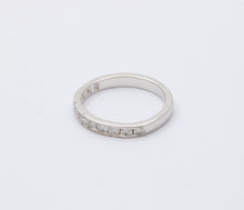 Load image into Gallery viewer, Vintage 14K Gold Half Eternity Ring, Wedding Band.