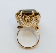 Load image into Gallery viewer, Vintage Ladies Citrine 14K Yellow Gold Ring