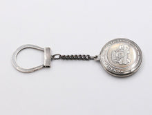 Load image into Gallery viewer, Russian FOB Key Chain Travel Amulet 925 Sterling Silver