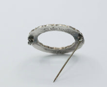 Load image into Gallery viewer, Vintage Silver Georg Jensen Sterling Harebell Flower Circle Pin