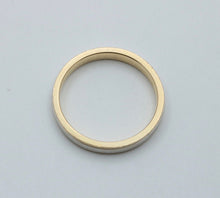 Load image into Gallery viewer, Art Deco Style Men's 14K Yellow White Gold Wedding Band