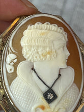 Load image into Gallery viewer, Antique 14K White Gold Diamond Camo Brooch, Pin