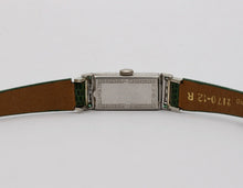 Load image into Gallery viewer, Art Deco Gruen Diamonds Emeralds Platinum Ladies Watch