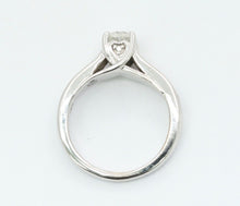 Load image into Gallery viewer, 14K White Gold 0.50 Center Diamond Engagement Ring