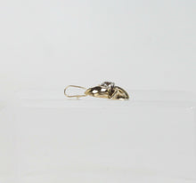 Load image into Gallery viewer, Vintage 14K Yellow Gold Floral Diamond Pendant
