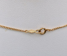 Load image into Gallery viewer, Edwardian Diamond & Pearl Lavaliere Pendant, Antique 10k Yellow Gold Necklace