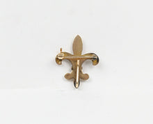 Load image into Gallery viewer, Victorian 12K Fleur De Lis Brooch
