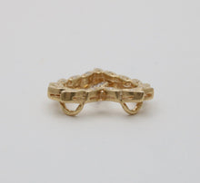 Load image into Gallery viewer, Vintage Heart Diamonds 14K Yellow Gold Pendant