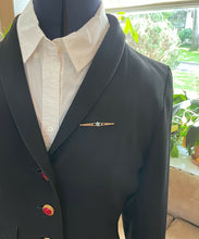 Load image into Gallery viewer, Antique Art Nouveau 10k Yellow Gold Forget Me Not Pearl Enamel Bar Pin