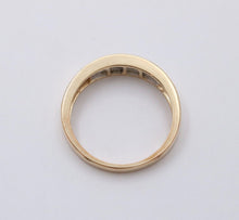 Load image into Gallery viewer, Vintage Diamonds 10K Yellow Gold Stacking Ring Band