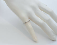 Load image into Gallery viewer, Art Deco Ladies Old Miner Cut Diamonds Platinum Eternity Wedding Band