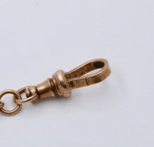 Load image into Gallery viewer, Victorian Antique Watch Chain FOB Locket 14K 10K Yellow Gold