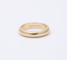 Load image into Gallery viewer, Tiffany Forever Wedding Band Ring in Yellow Gold, 4 mm Wide