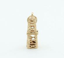 Load image into Gallery viewer, Vintage 14K Yellow Gold Oil Rig Charm