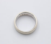 Load image into Gallery viewer, Vintage .97 carats Diamond Half Eternity Wedding Ring Band