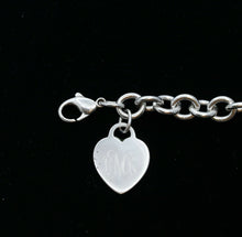 Load image into Gallery viewer, Tiffany & Co Sterling Silver Classic Heart Tag Bracelet