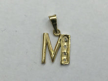 Load image into Gallery viewer, Cute Vintage "M" Pendant