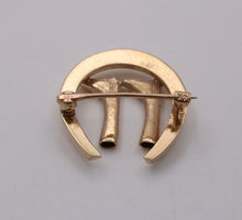 Load image into Gallery viewer, Vintage Horseshoes And Riding Boots 14K Yellow Gold
