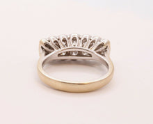 Load image into Gallery viewer, Vintage Ladies Diamonds 18K White Gold Wedding Band Ring